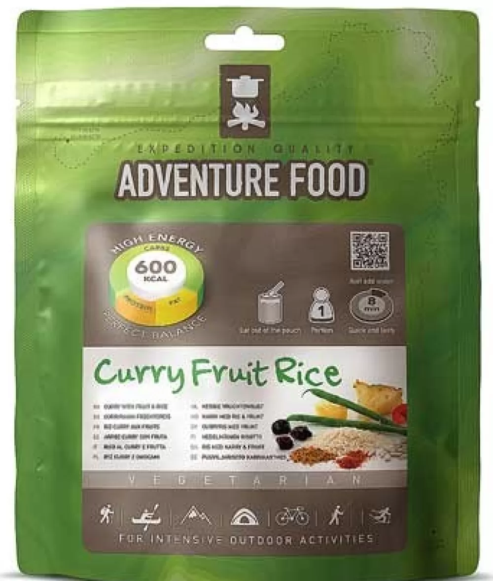 Retkiruoat | Adventure Food Kasvisateria Curry Fruit Rice