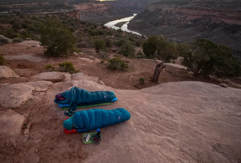Kolmen Vuodenajan Makuupussit | Big Agnes Roxy Ann 3N1 30 -1°C 650 Down Naisten Makuupussi, Regular