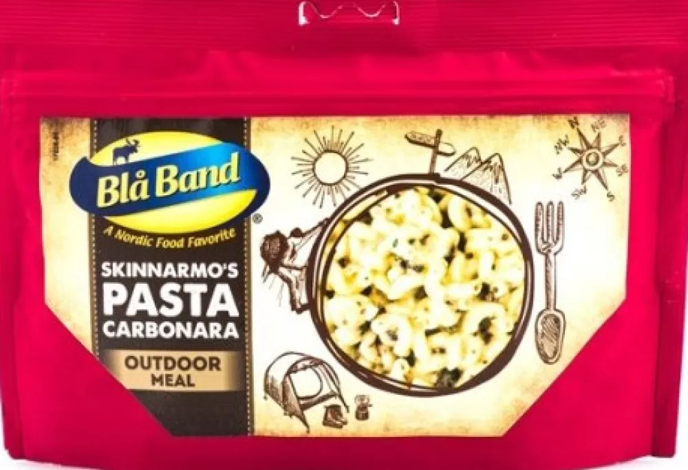 Retkiruoat | Blå Band Bla Band Skinnarmos Pasta Carbonara