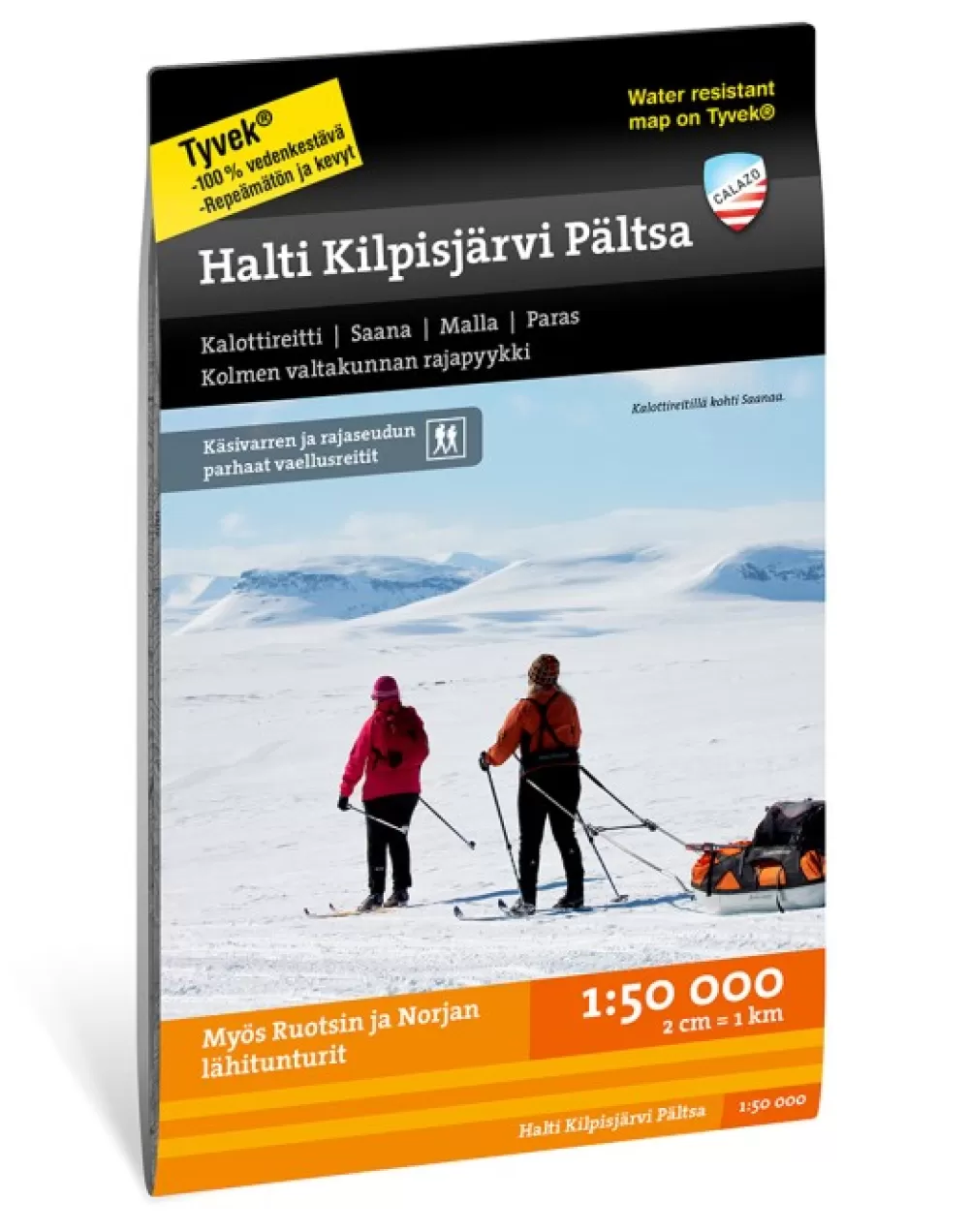 Kirjat Ja Kartat | Calazo Halti Kilpisjarvi Paltsa 1:50 000