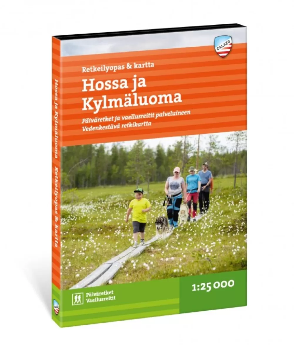 Kirjat Ja Kartat | Calazo Hossa - Retkeilyopas Ja Kartta 1:25 000