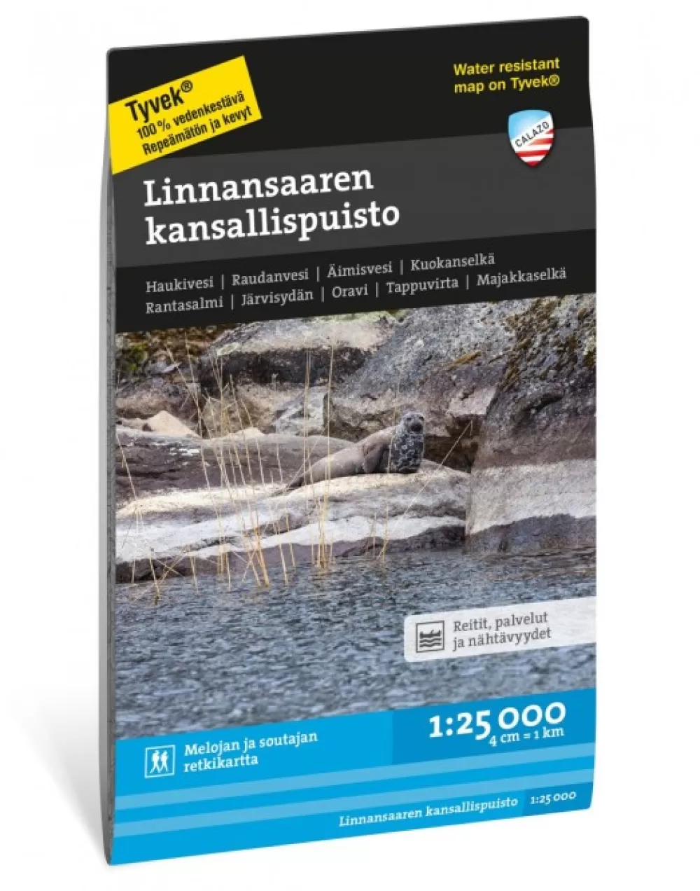 Kirjat Ja Kartat | Calazo Linnansaaren Kansallispuisto 1:25 000