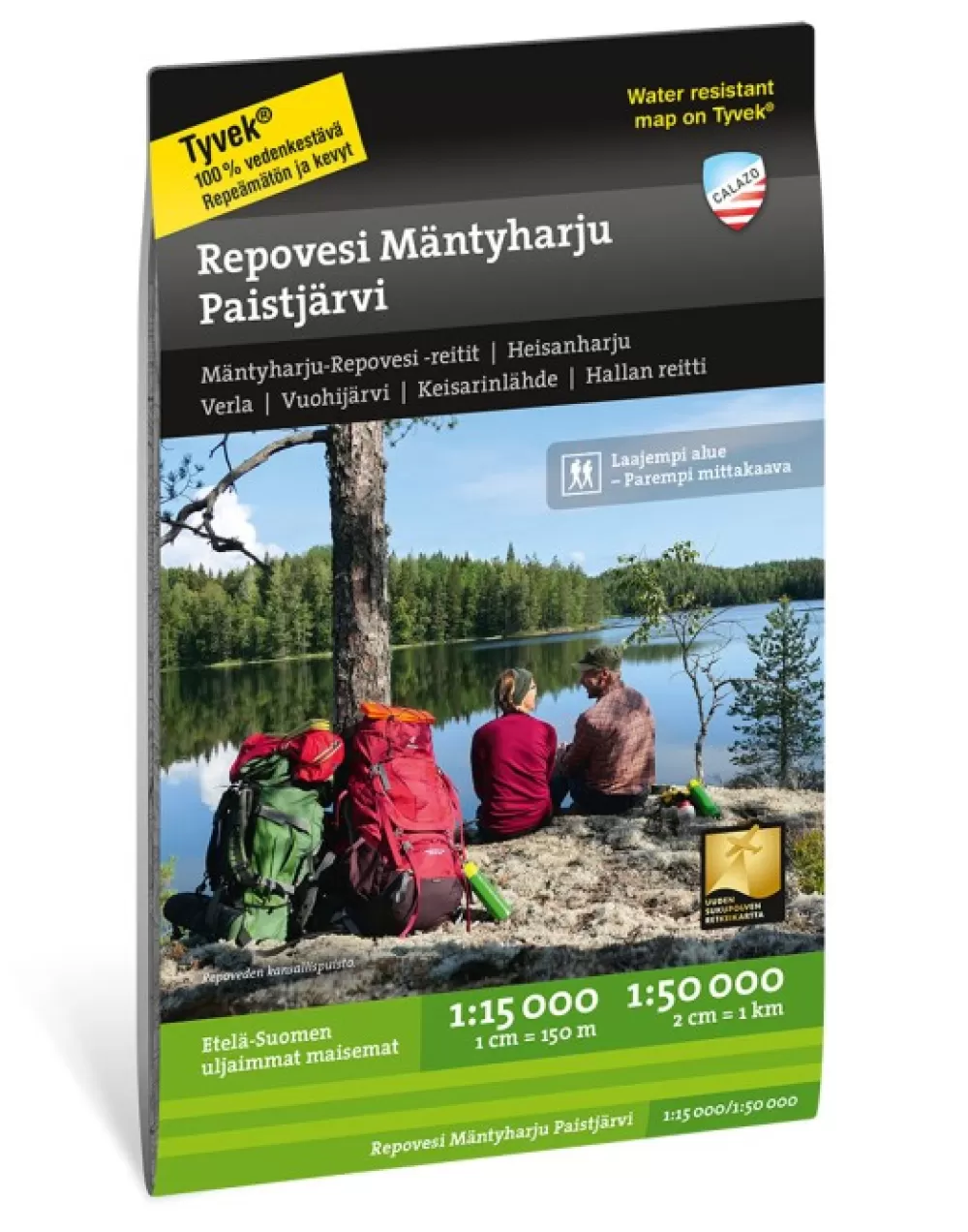 Kirjat Ja Kartat | Calazo Repovesi Mantyharju Paistjarvi 1:15 000/1:50 000