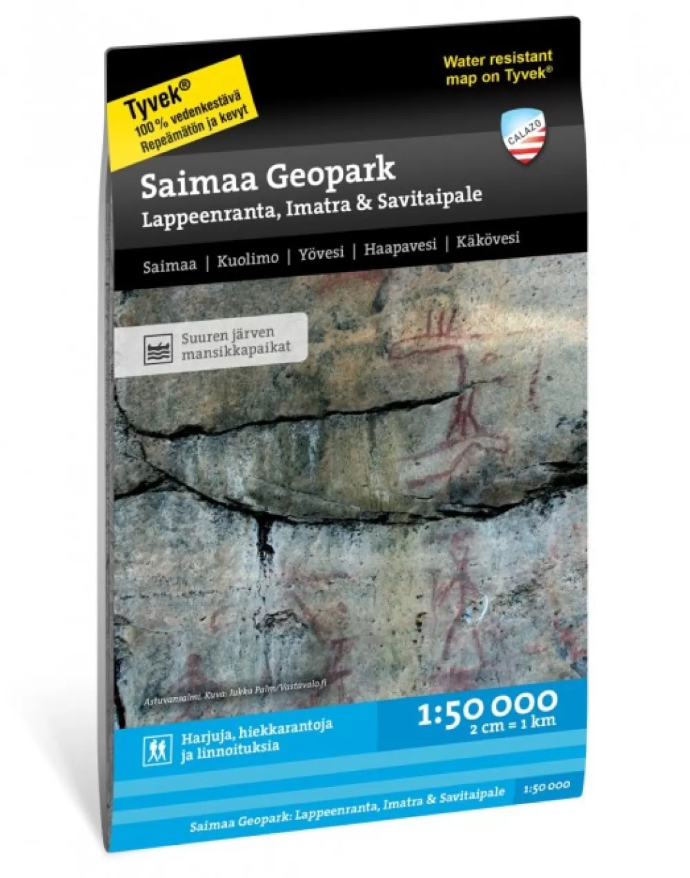 Kirjat Ja Kartat | Calazo Saimaa Geopark Lappeenranta, Imatra & Savitaipale 1:50 000