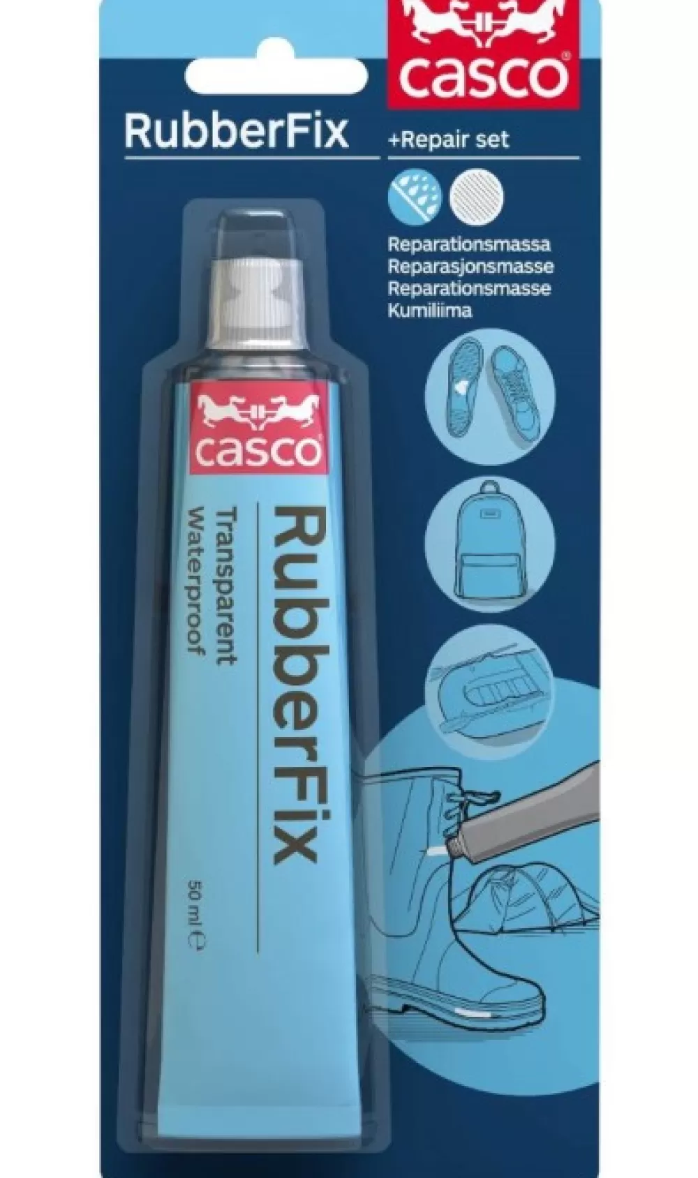 Preppaus Ja Varustautuminen | Casco Rubberfix -Kumiliima, 50 Ml