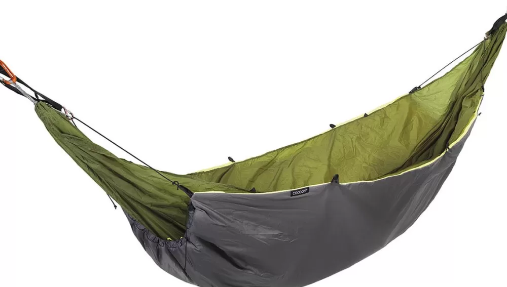 Riippumatot | Cocoon Hammock Underquilt Eristava Aluskangas Riippumatolle, Keltainen/Tummanharmaa