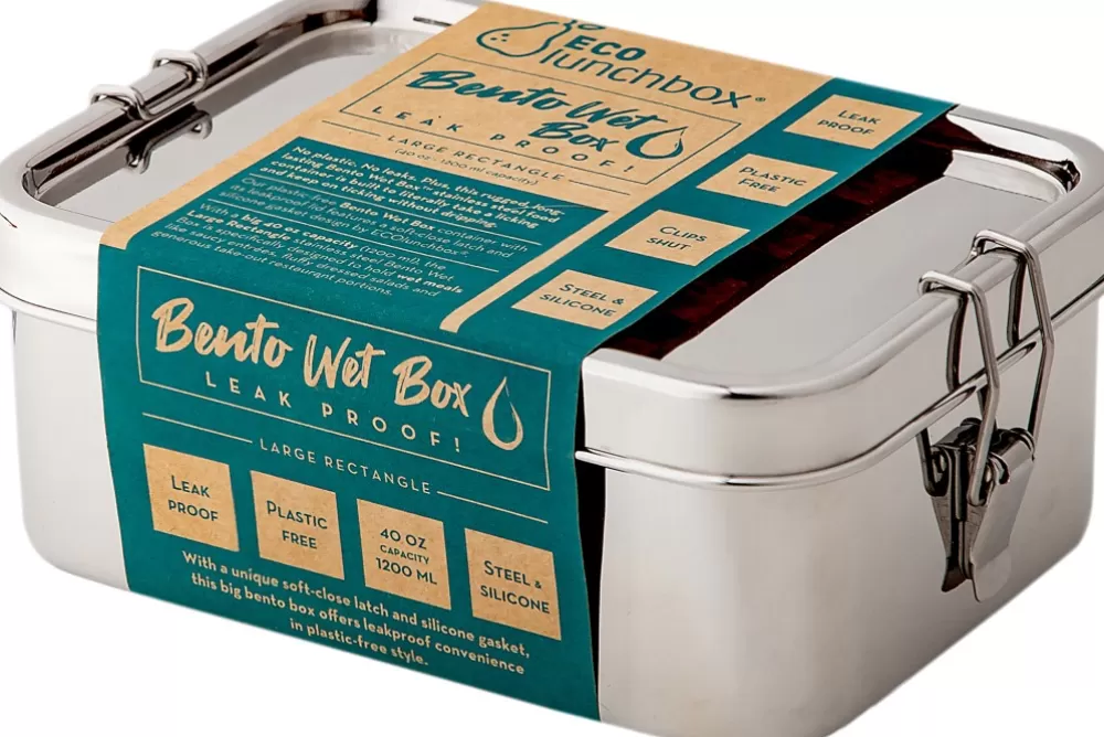 Rasiat | EcoLunchBox Bento Wet Box Rectangle Evaslaatikko