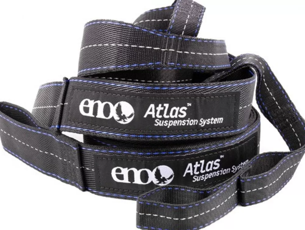 Riippumatot | Eno Hammock Eno Atlas Suspension System Kiinnityshihna Riippumatolle, Musta