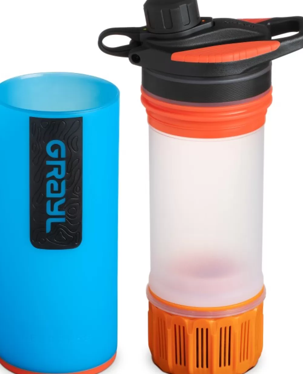 Vedenpuhdistus | Grayl Geopress Purifier Bottle Vedensuodatin, Bali Blue