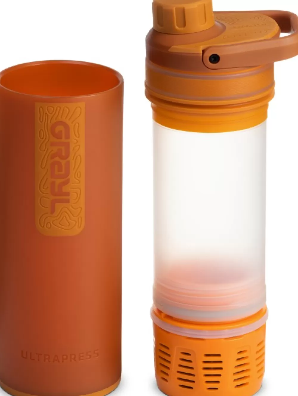 Vedenpuhdistus | Grayl Ultrapress Purifier Bottle Vedensuodatin, Mojave Redrock