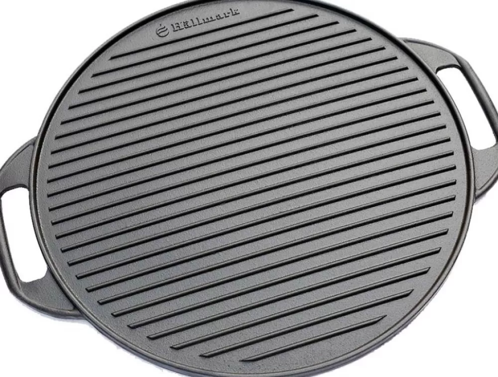 Paistolevyt Ja Paistipannut | Hällmark Hallmark Cast Iron Grill Pan Kaksipuolinen Grillipannu, 42 Cm