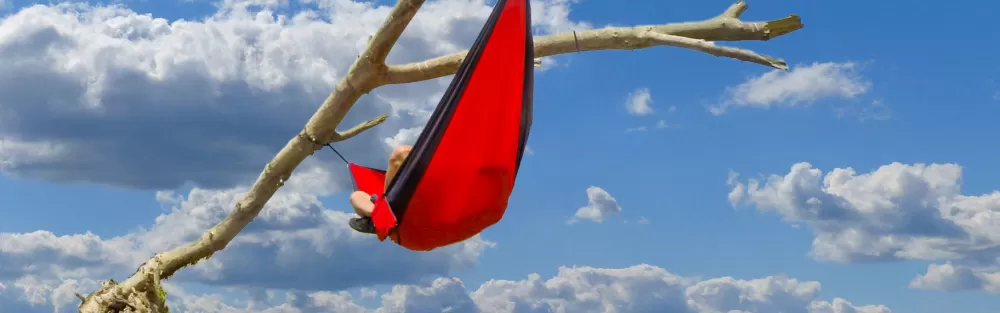 Riippumatot | JR Gear Hammock Double Riippumatto, Punainen