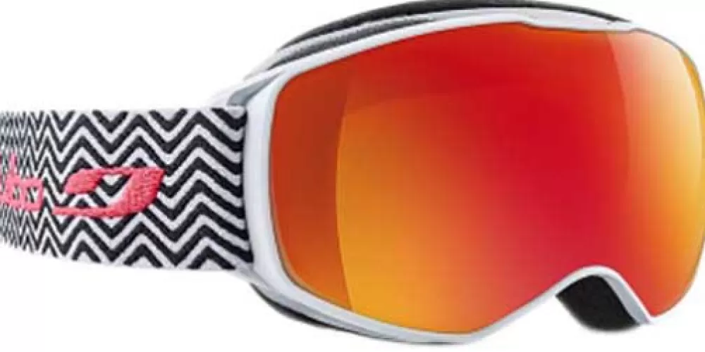 Suojalasit Ja Laskettelukypärät | Julbo Echo Orange 3 Goggles White Tweed