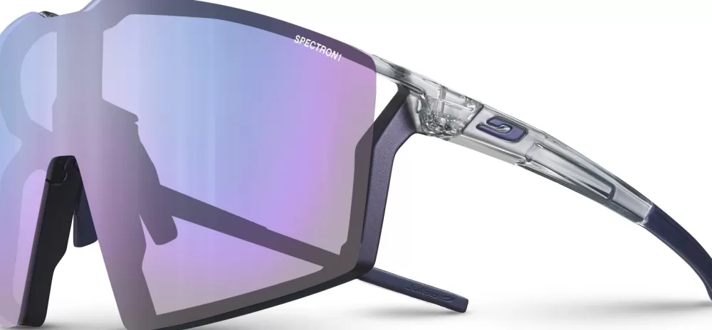 Aurinkolasit | Julbo Edge Shiny Grey/Iridescent Spectron 1Cf Aurinkolasit