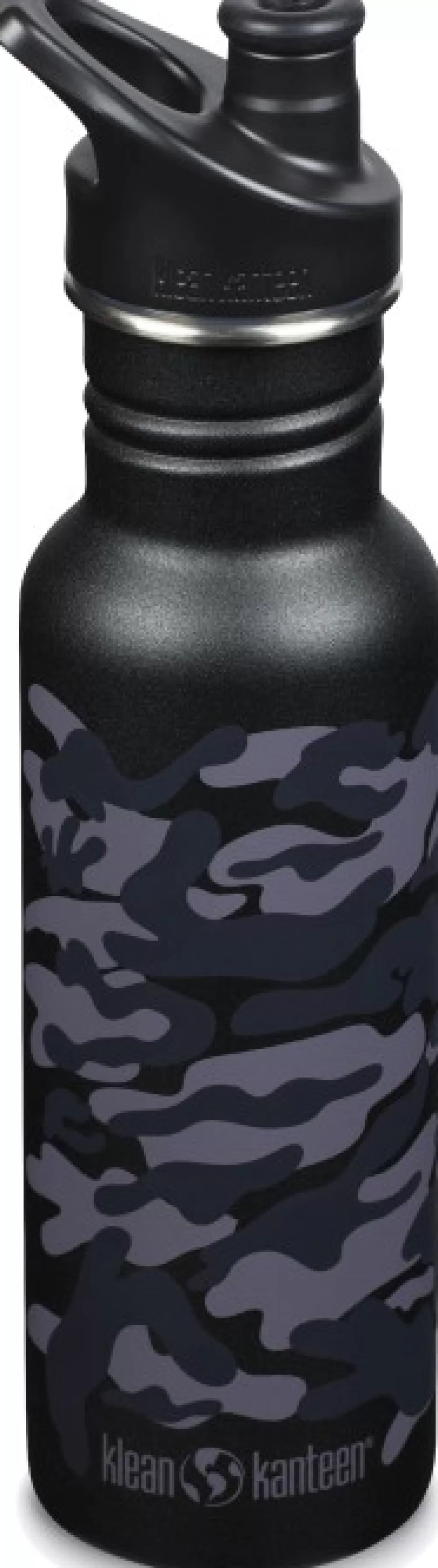 Juomapullot | Klean Kanteen Classic Narrow Juomapullo Sporttikorkilla, 532 Ml, Black Camo