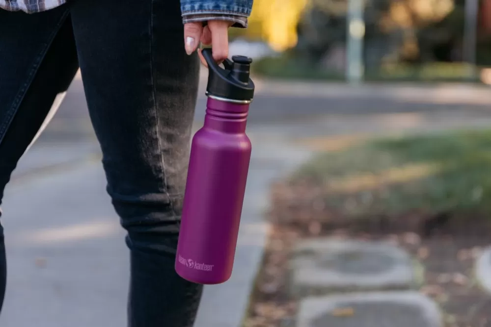 Juomapullot | Klean Kanteen Classic Narrow Juomapullo Sporttikorkilla, 532 Ml, Violetti