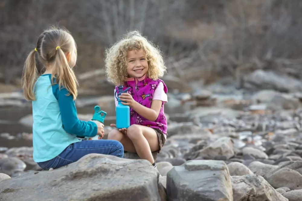 Lasten Retkeilyvarusteet | Klean Kanteen Kids Classic Narrow Lasten Juomapullo, 355 Ml, Sininen