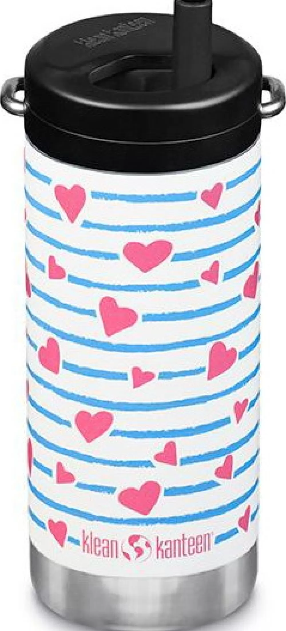 Termospullot | Klean Kanteen Tkwide 355Ml With Wide Twist Cap Heart Stripe