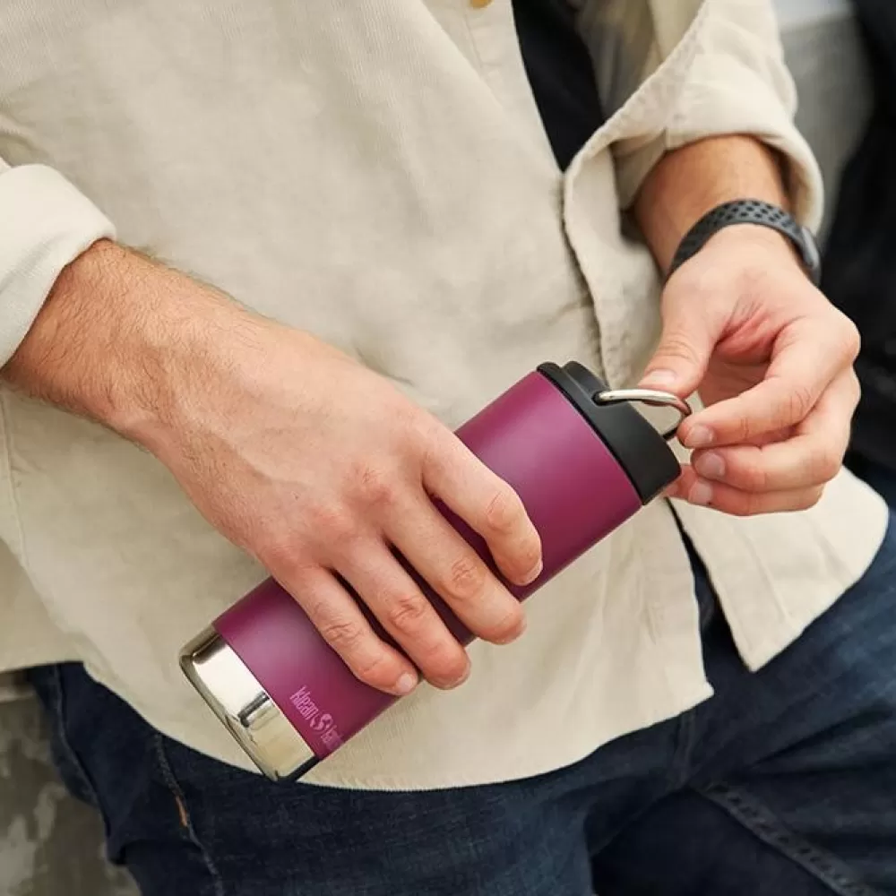 Termosmukit | Klean Kanteen Tkwide 473Ml With Wide Cafe Cap Blue Tint