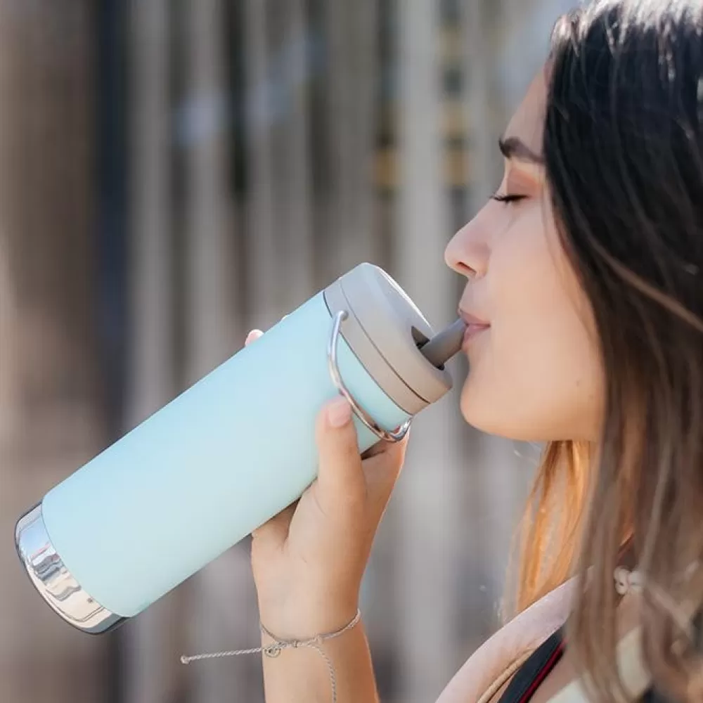 Termospullot | Klean Kanteen Tkwide 473Ml With Wide Twist Cap Blue Tint