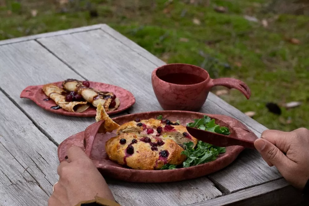 Astiat Ja Ruokailuvälineet | Kupilka 44 Punainen Lautanen