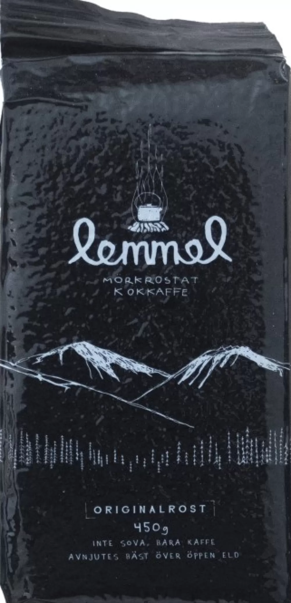 Kahvinkeitto | Lemmelkaffe Tummapaahtoinen Nokipannukahvi 450 G