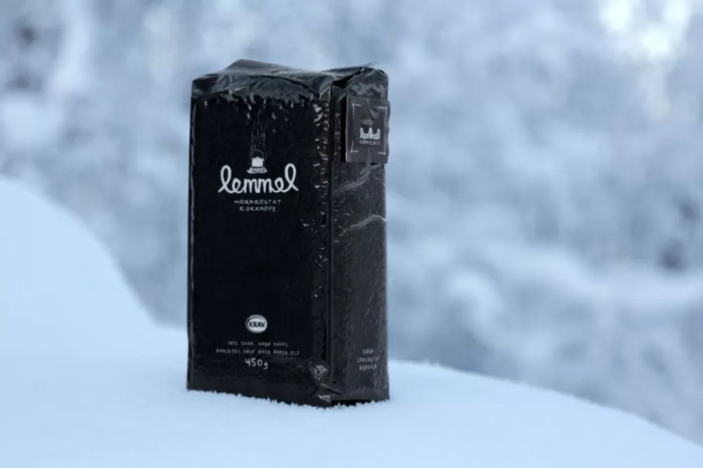 Kahvinkeitto | Lemmelkaffe Tummapaahtoinen Nokipannukahvi Krav 450 G