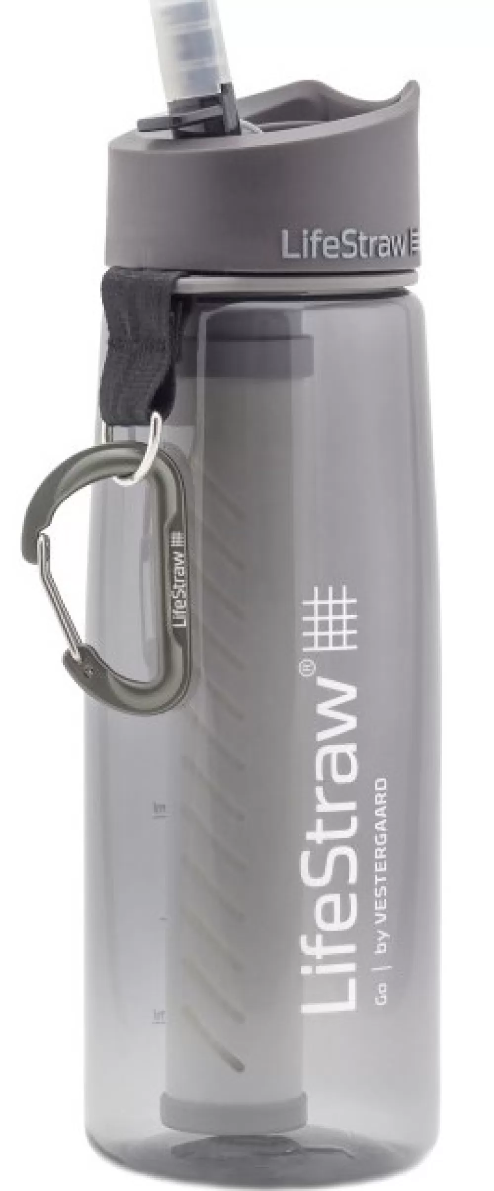 Preppaus Ja Varustautuminen | Lifestraw Go Bottle 2.1 Grey Vedensuodatin