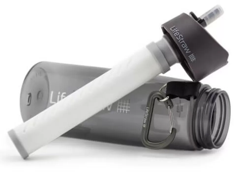 Preppaus Ja Varustautuminen | Lifestraw Go Bottle 2.1 Grey Vedensuodatin