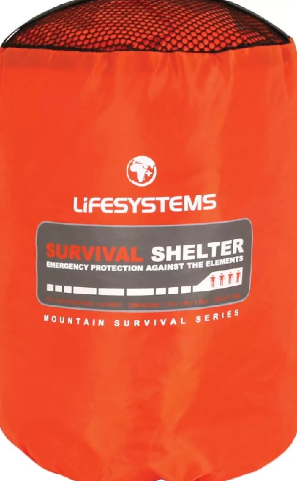 Bivy-Pussit | Lifesystems Survival Shelter 4 Henkilolle