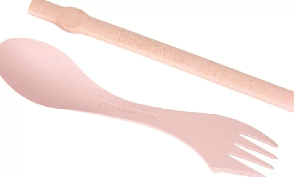 Astiat Ja Ruokailuvälineet | Light My Fire Spork´N Straw Bio Dusty Pink