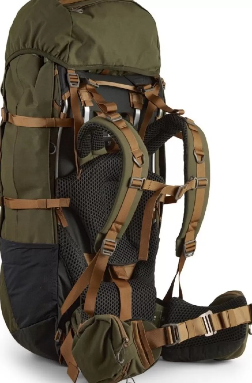 Lundhags 50 - 75 Litraa> Saruk Pro 60 L Regular Short Rinkka, Maastonvihrea