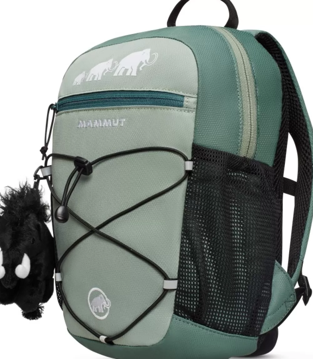 Mammut Lasten Reput> First Zip Reppu, 16L, Harmaavihrea