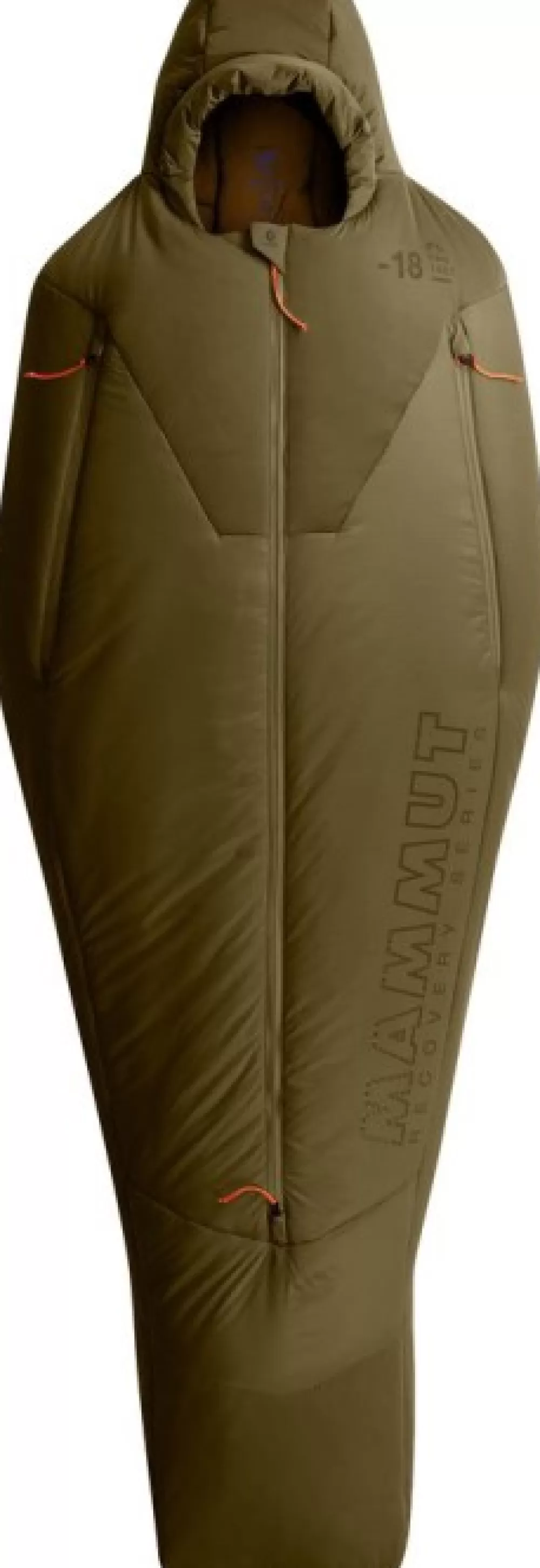 Syys- Ja Talvimakuupussit | Mammut Protect Fiber -Synteettinen Makuupussi -18°C, Vihrea