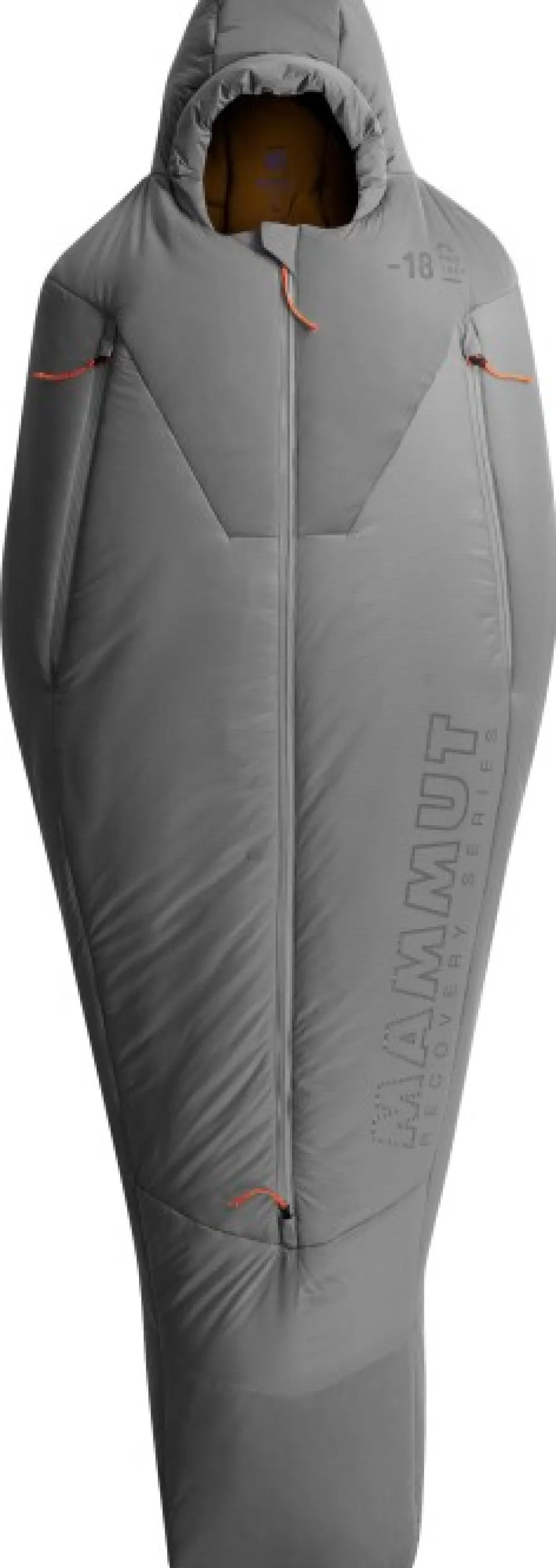 Syys- Ja Talvimakuupussit | Mammut Protect -Makuupussi Max. 195Cm, -18°C (Titanium)