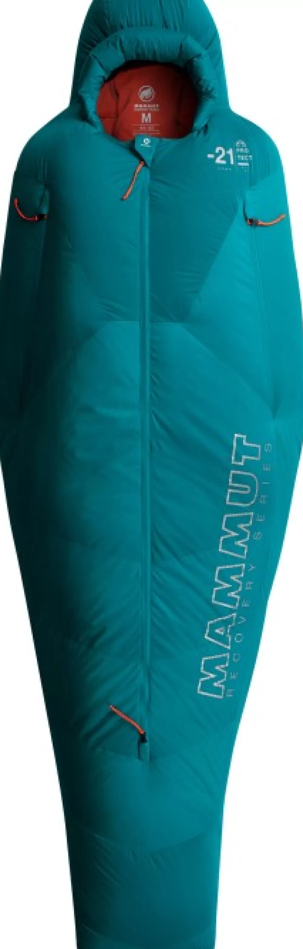 Syys- Ja Talvimakuupussit | Mammut Protect -Naisten Untuvamakuupussi Max. 180Cm, -21°C (Petrol)