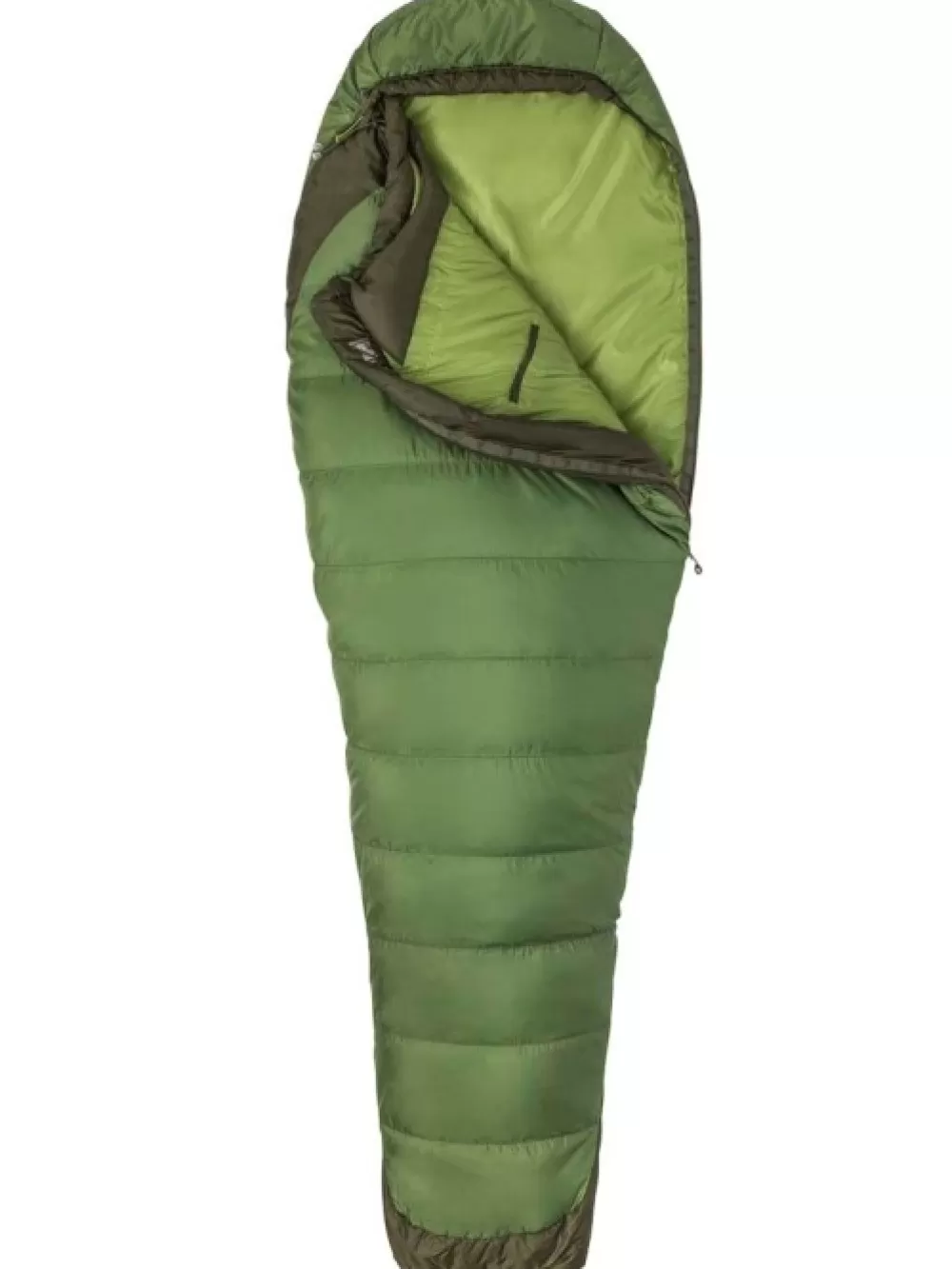 Kolmen Vuodenajan Makuupussit | Marmot Trestles Elite Eco -2,2°C Left Zip Long Vine Green/Forest Night Unisex