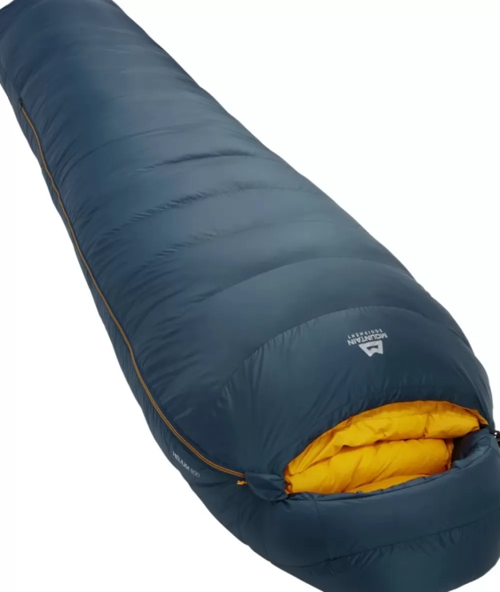 Syys- Ja Talvimakuupussit | Mountain Equipment Helium 800 -16°C Left Zip Long Unisex Untuvamakuupussi, Sininen