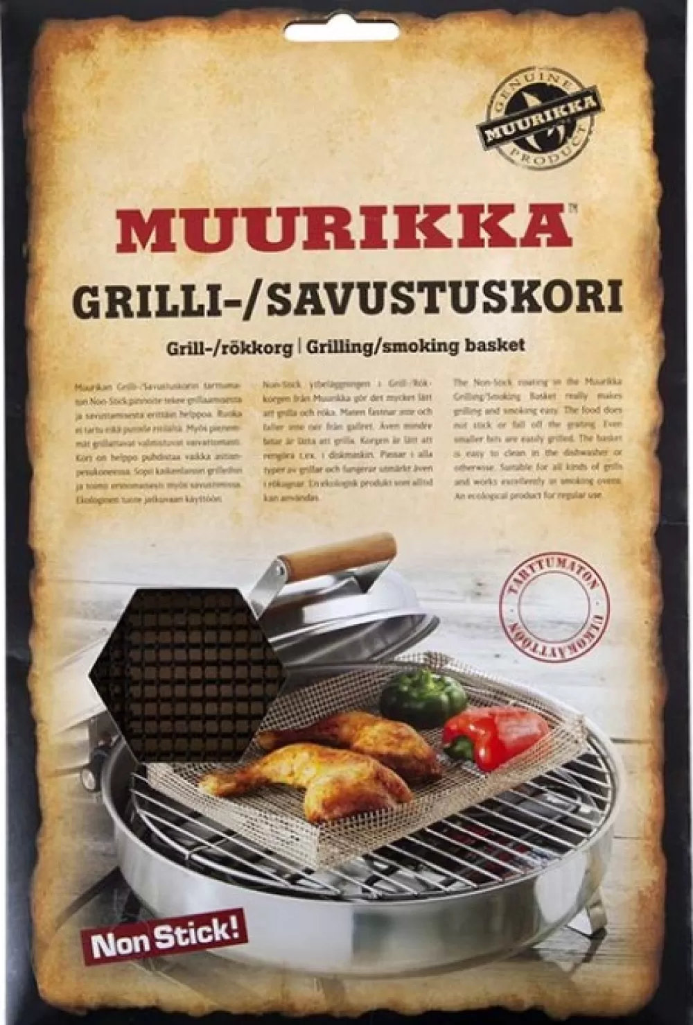 Ruoanlaittovälineet | Muurikka Grilli-/Savukori 20X32 Cm