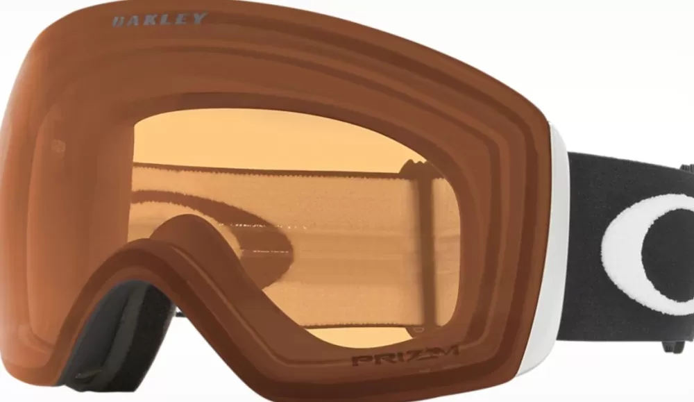 Suojalasit Ja Laskettelukypärät | Oakley Flight Deck L Matte Black Prizm Persimmon