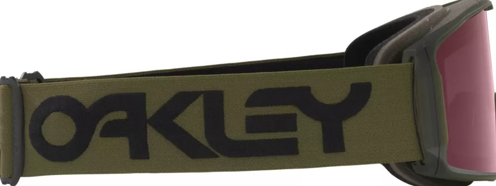 Suojalasit Ja Laskettelukypärät | Oakley Line Miner Dark Brush Prizm Snow Dark Grey Laskettelulasit, L