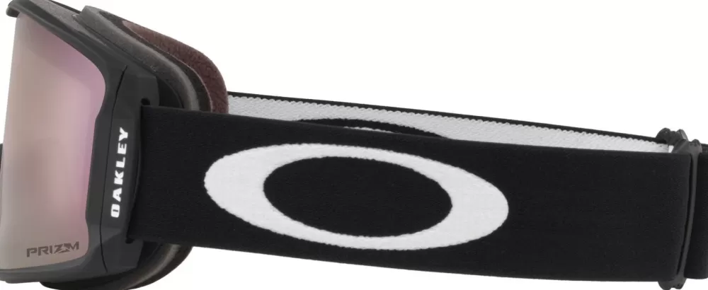 Suojalasit Ja Laskettelukypärät | Oakley Line Miner Matte Black Prizm Snow Hi Pink Laskettelulasit, M