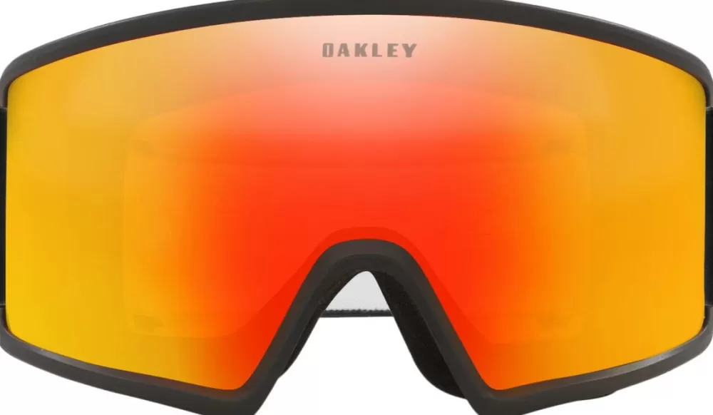 Suojalasit Ja Laskettelukypärät | Oakley Target Line Matte Black Fire Iridium Laskettelulasit, L