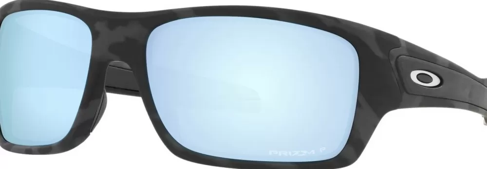 Aurinkolasit | Oakley Turbine Matte Black Camo Prizm Deep Water Polarized Aurinkolasit