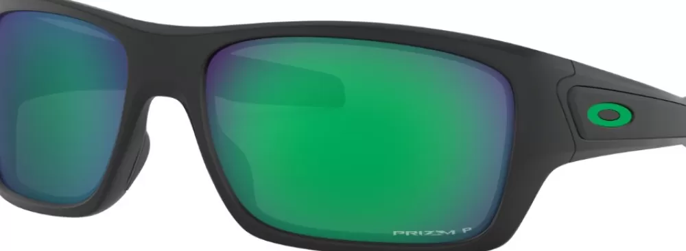 Aurinkolasit | Oakley Turbine Matte Black Prizm Jade Polarized