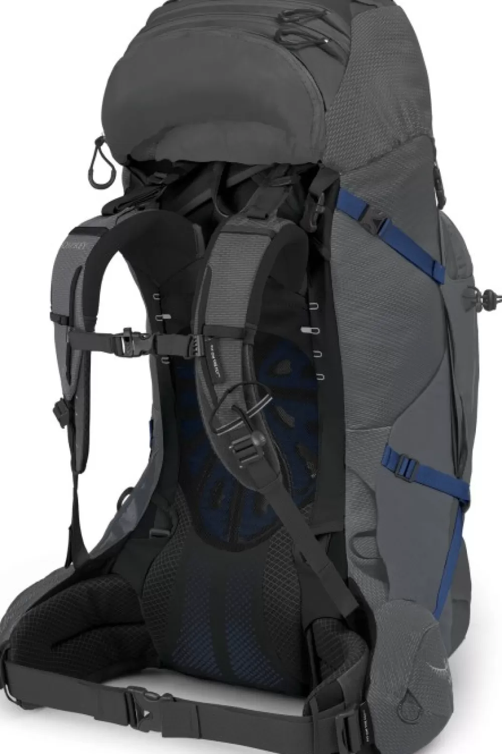 Osprey 50 - 75 Litraa> Aether Plus 70 Rinkka, Eclipse Grey