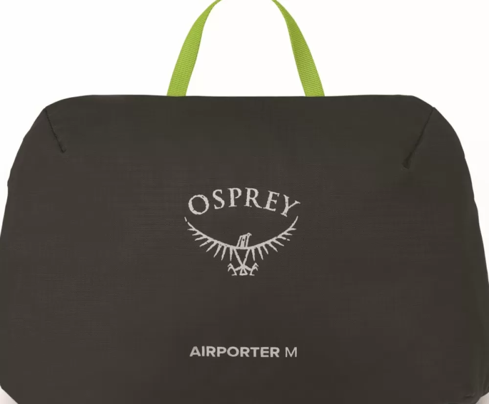 Osprey Suojapussit Ja Kotelot> Airporter Medium Rinkan Suojapussi, 45 - 75 L, Musta