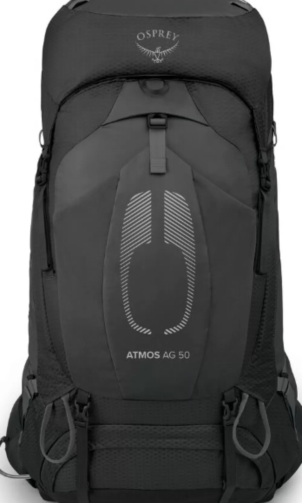 Osprey 50 - 75 Litraa> Atmos Ag 50 Rinkka, Musta