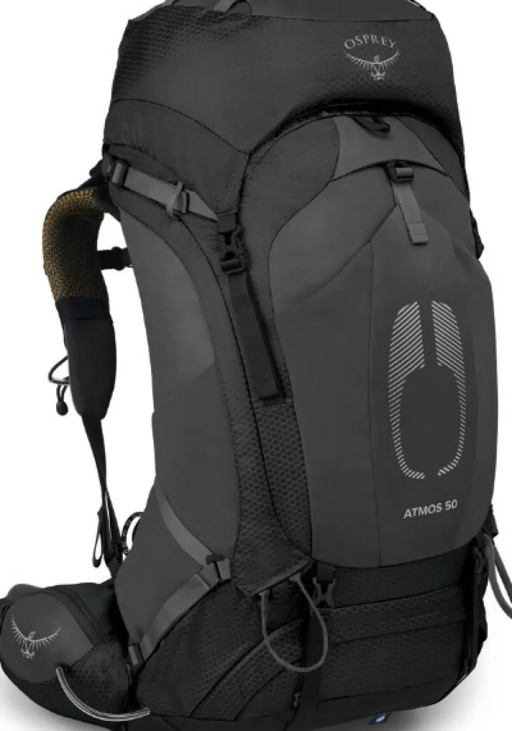 Osprey 50 - 75 Litraa> Atmos Ag 50 Rinkka, Musta