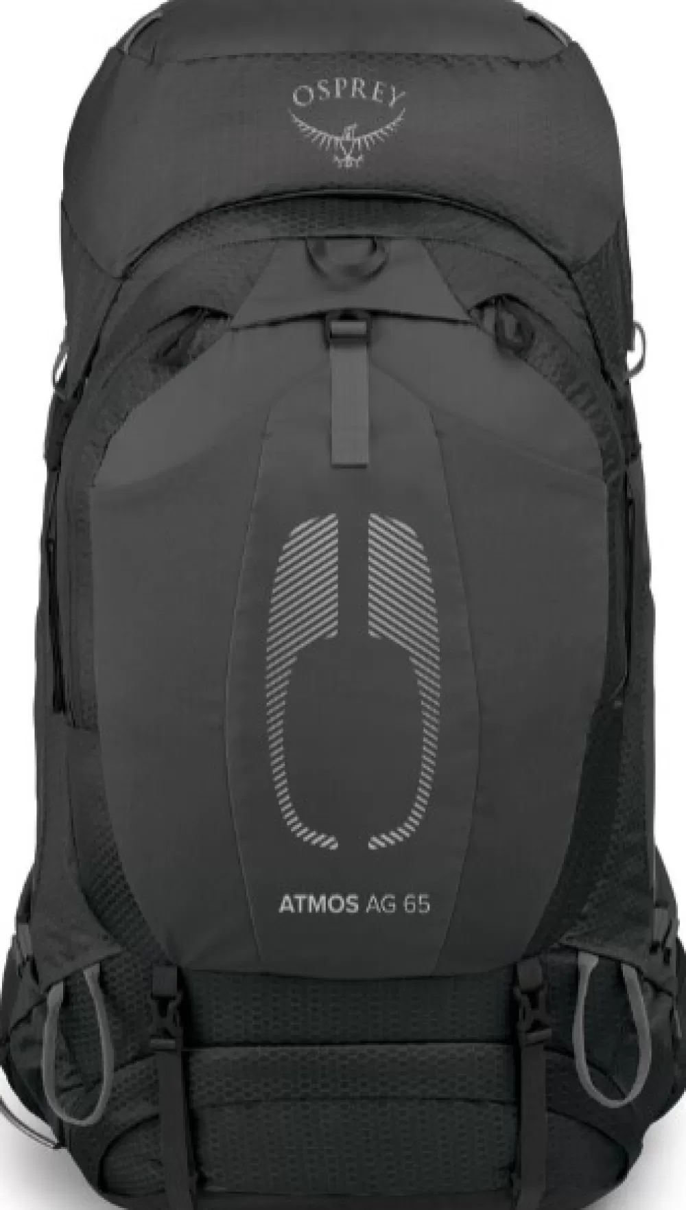 Osprey 50 - 75 Litraa> Atmos Ag 65 Rinkka, Musta